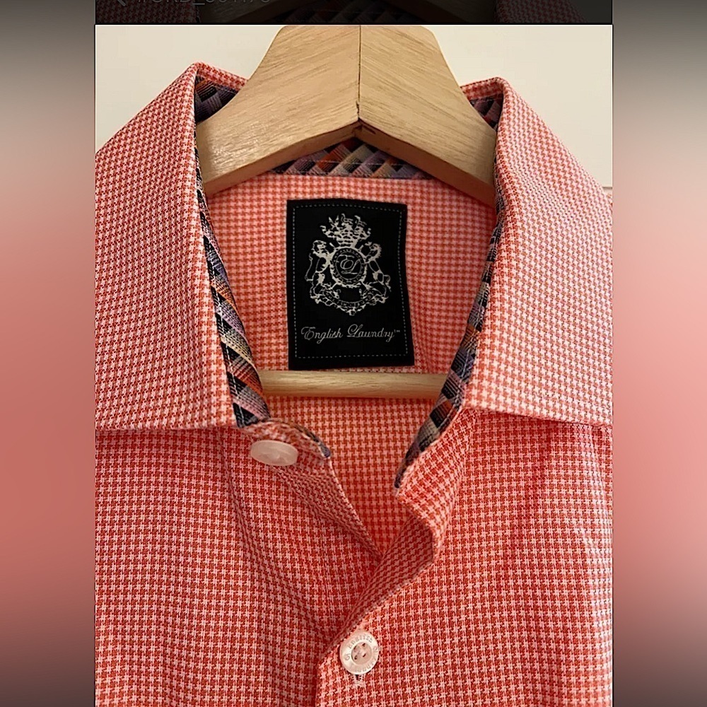ENGLISH LAUNDRY checked shirt